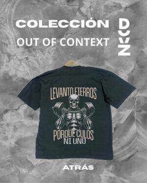 Camiseta gym "Levanto fierros porque culos ni uno"