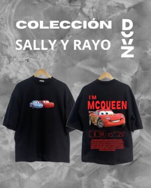 Camiseta Rayo McQueen (Colección Sally y Rayo)
